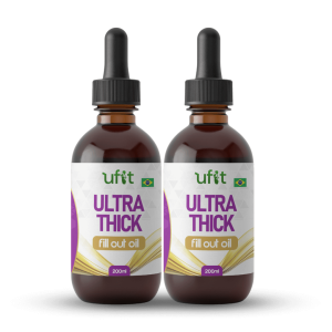 uFit 200ml Massage Oil - 2 bottles